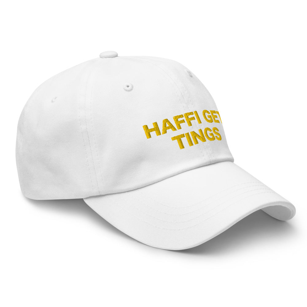 Haffi Get Tings Dad Hat